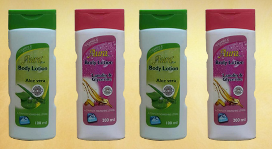 aura body lotion