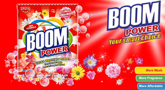 boom detergent