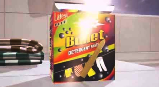 bullet detergent paste