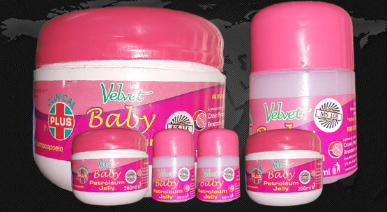 velvet baby petroleum jelly