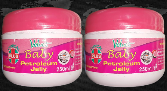 velvet baby petroleum jelly