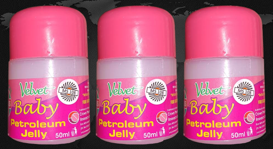 velvet baby petroleum jelly